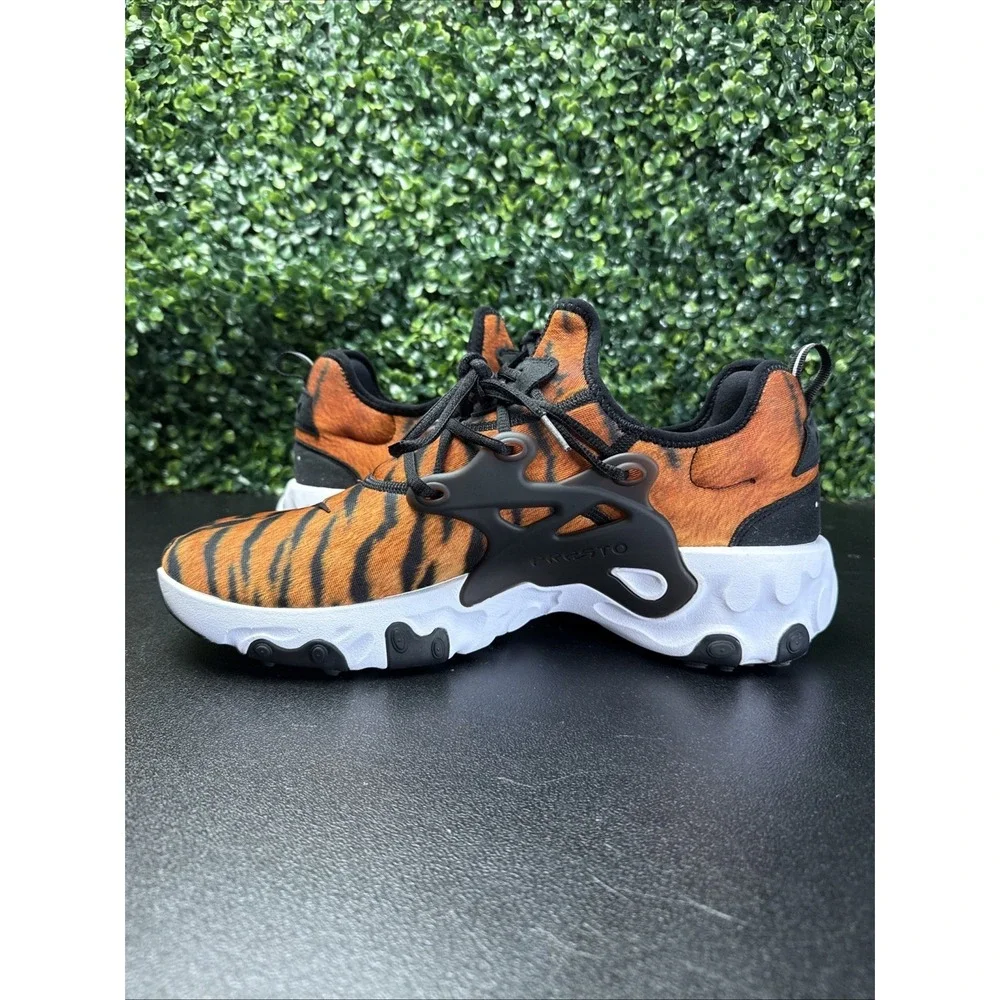 Nike React Presto GS Tiger Athletic Shoes Men's Size 12 Sneakers